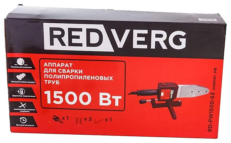 Аппарат для сварки полипропиленовых труб RedVerg 